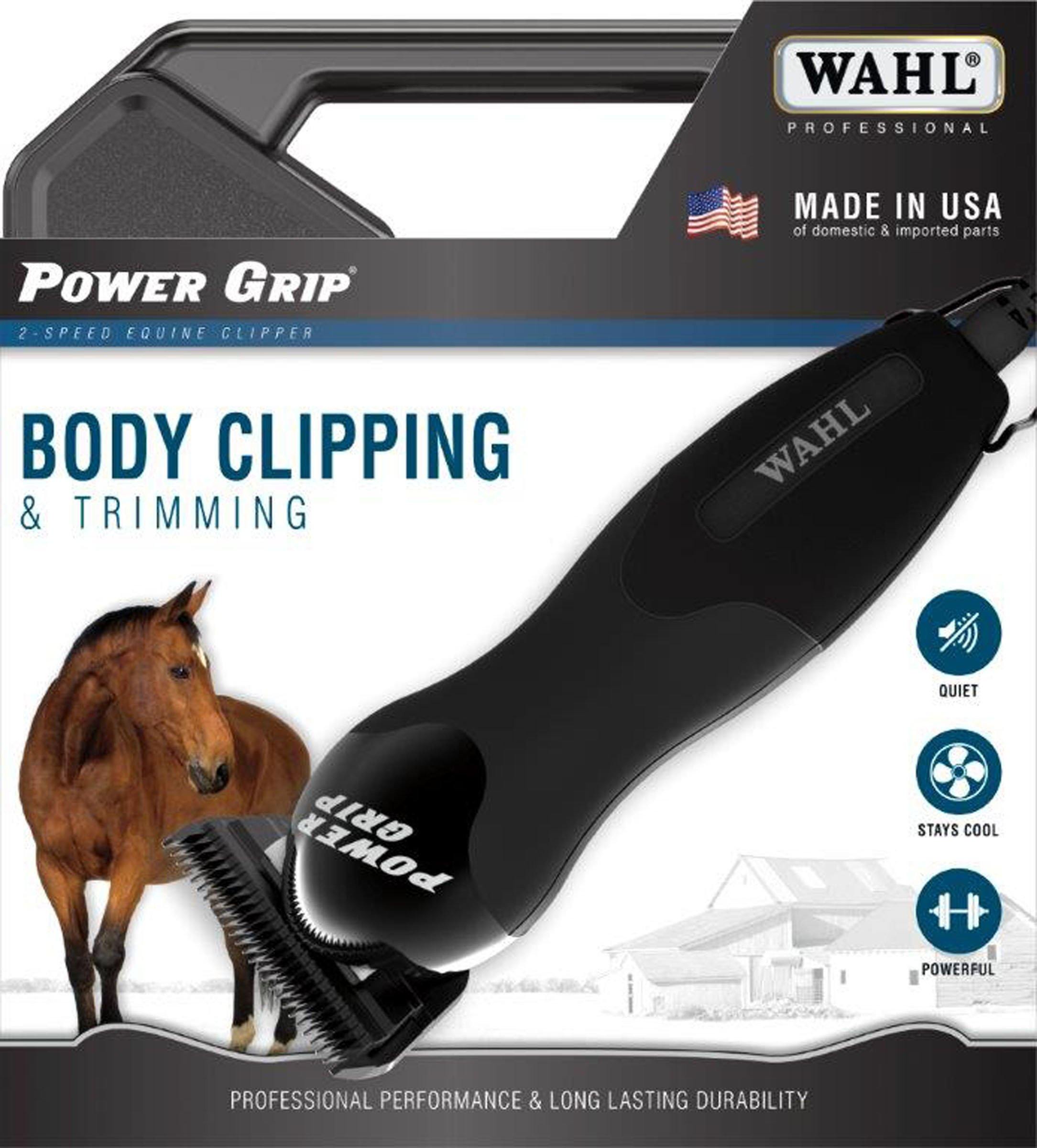 Wahl Powergrip Equine Body Clipping And Trimming - NORTH FIRST PLUS, LLC