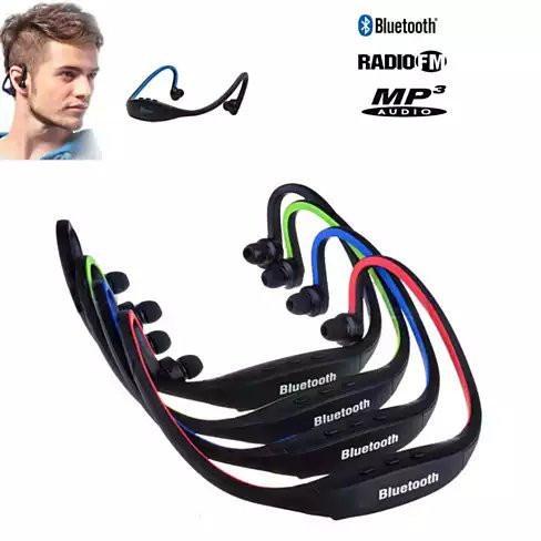 TRIPLE PLAY FM MP3 and THE UNSTOPPABLE Bluetooth wrap around Headphones