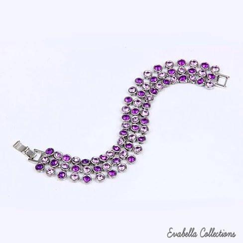 Magenta Magic Ombre Effect Bracelet