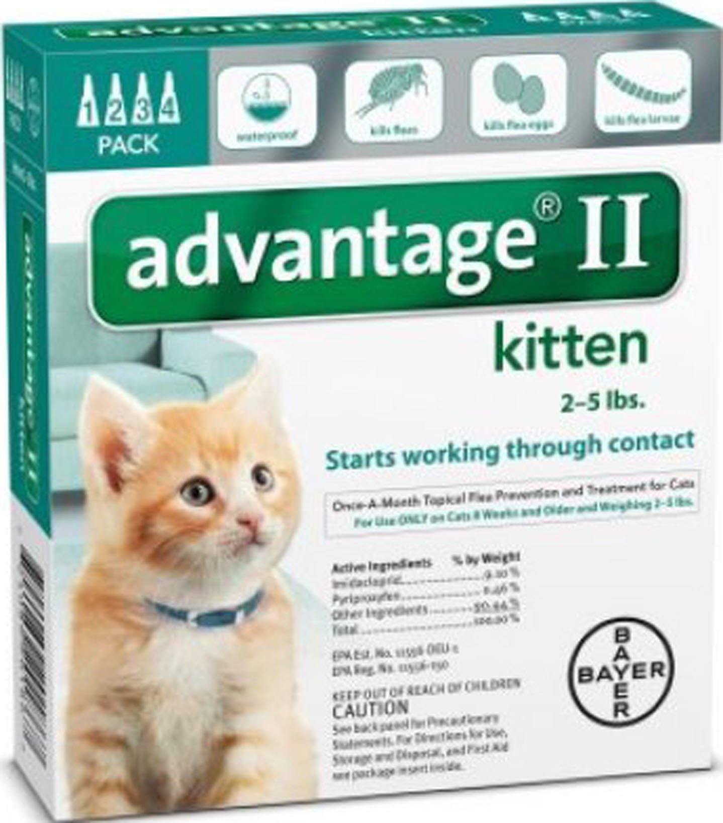 Advantage Ii For Kittens - NORTH FIRST PLUS, LLC