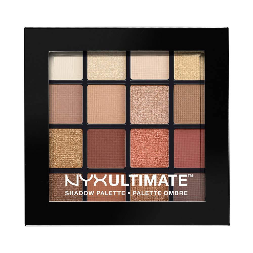 NYX PROFESSIONAL MAKEUP Ultimate Shadow Palette, Warm Neutrals, 1 Count - NORTH FIRST PLUS, LLC