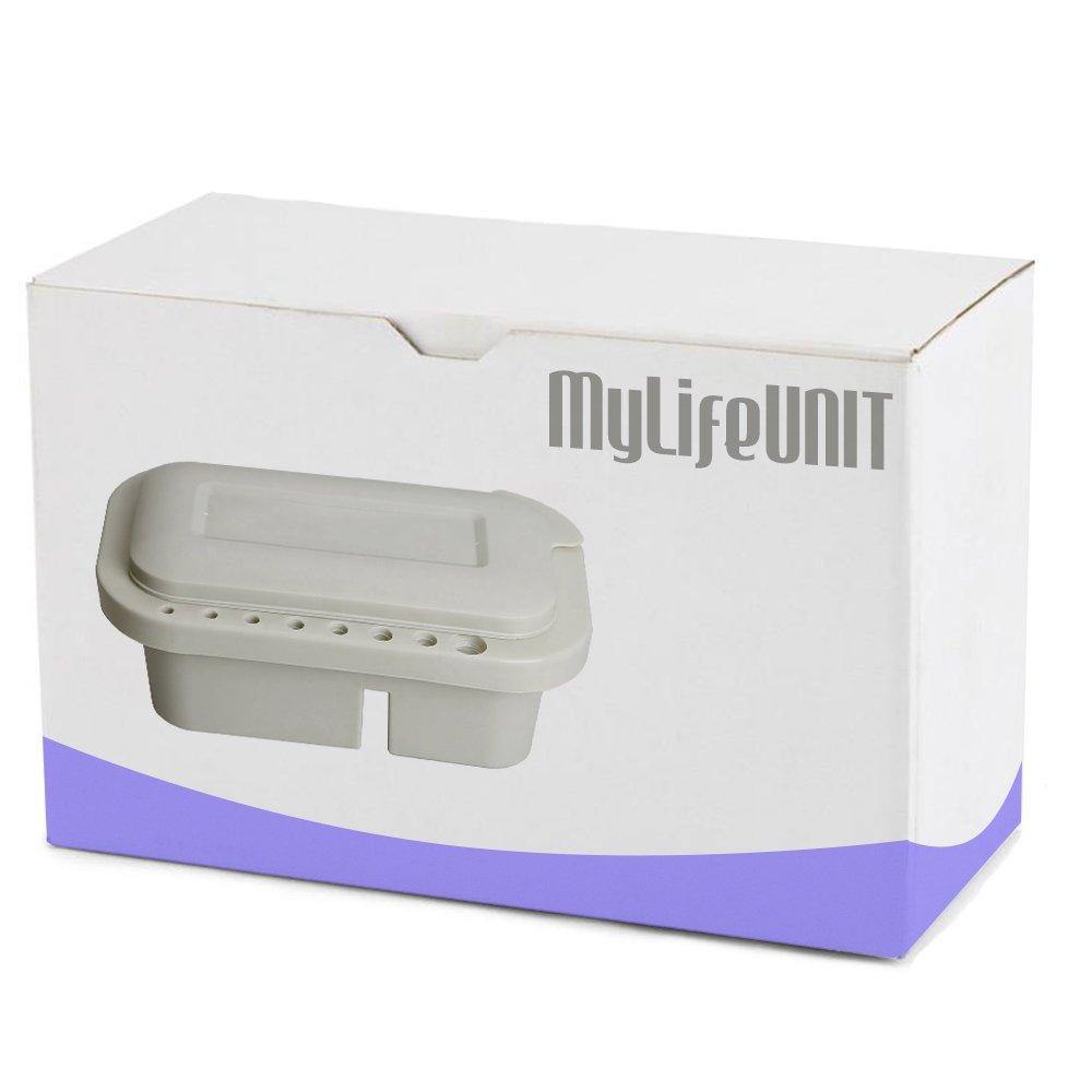 MyLifeUNIT Multifunction Paint Brush Basin with Brush Holder and Palette - NORTH FIRST PLUS, LLC