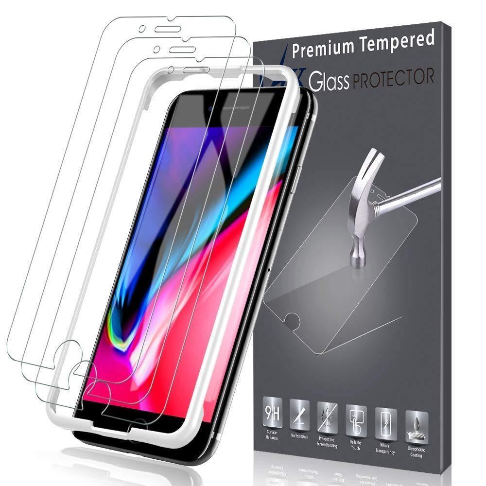 LK 3 Pack Screen Protector for iPhone 8 Plus - NORTH FIRST PLUS, LLC
