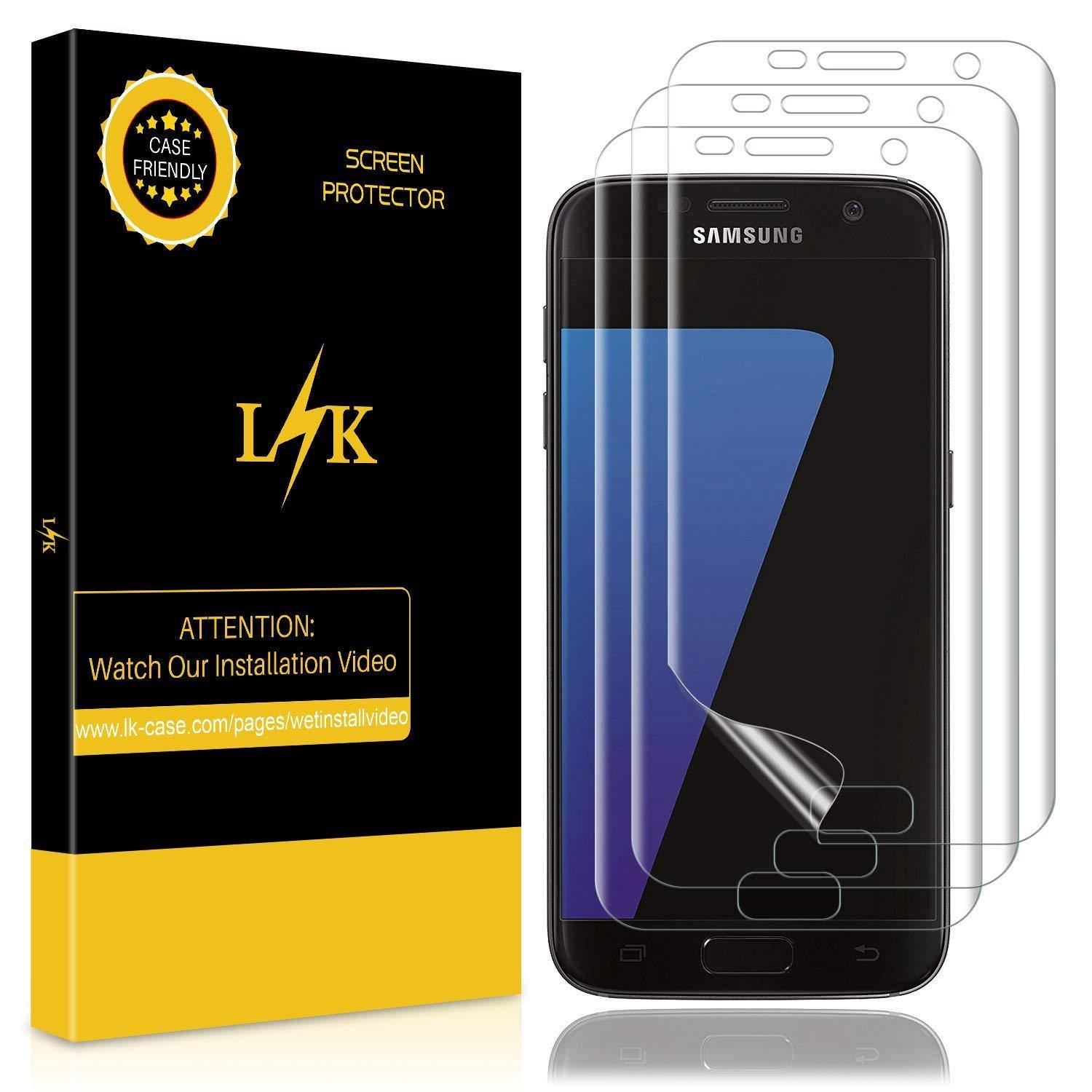 LK 3 Pack Screen Protector for Samsung Galaxy S7 - NORTH FIRST PLUS, LLC