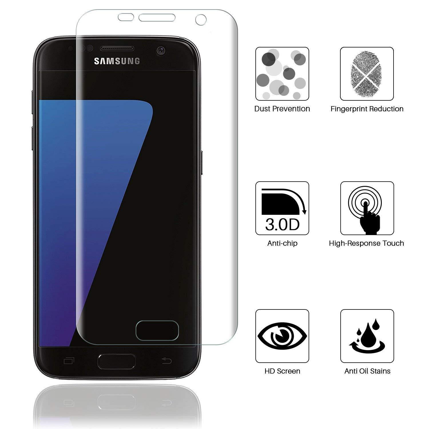 LK 3 Pack Screen Protector for Samsung Galaxy S7 - NORTH FIRST PLUS, LLC