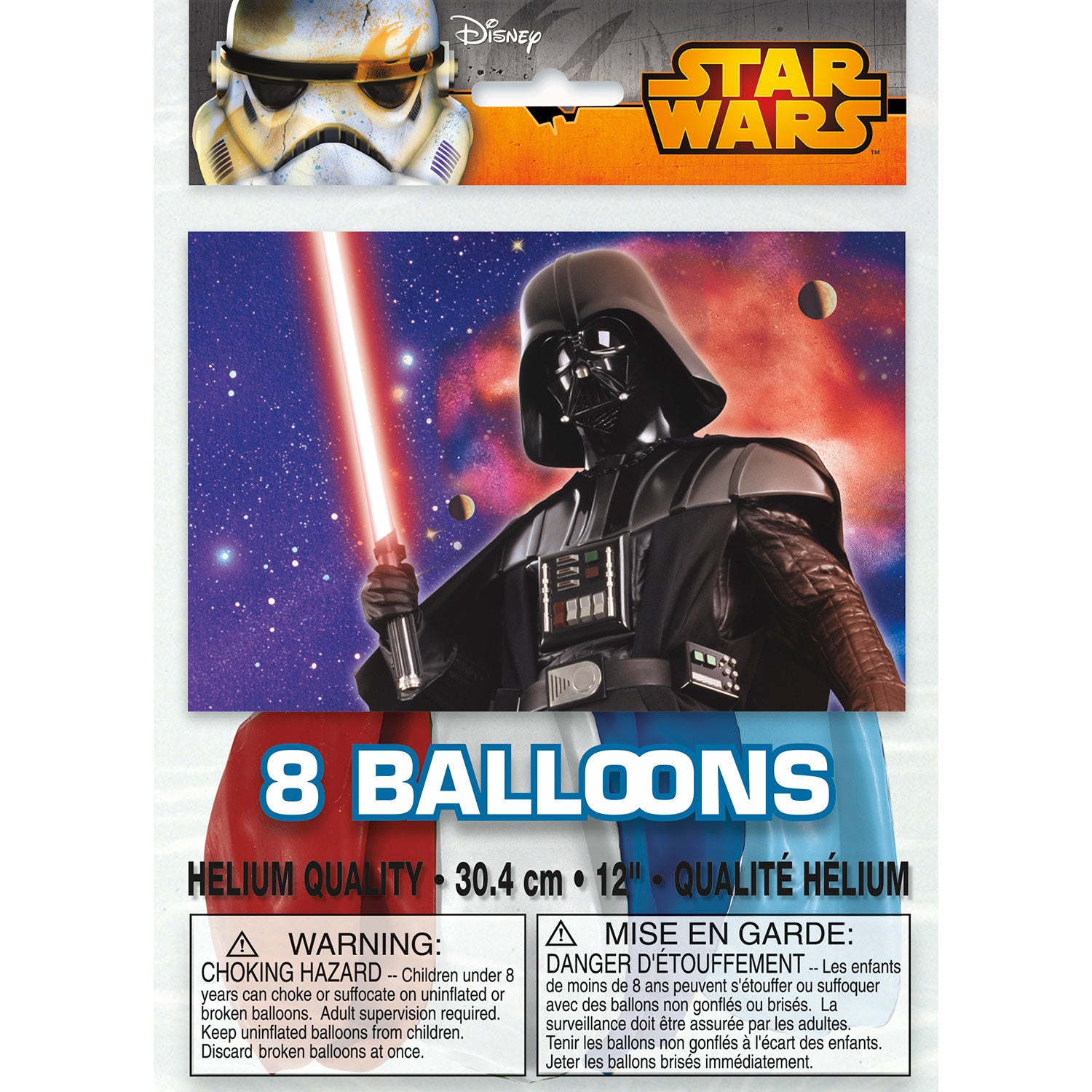 Star Wars Latex Balloons [8 Per Pack]