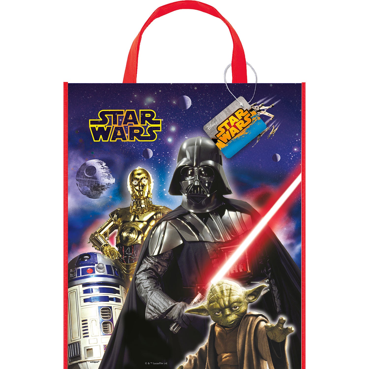 Star Wars Plastic Party Tote Bag