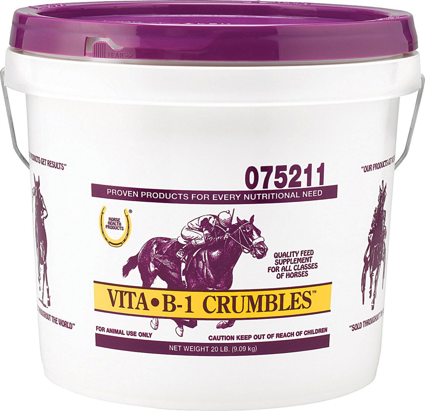 Vita B-1 Crumble Feed Supplement For Horses - NORTH FIRST PLUS, LLC