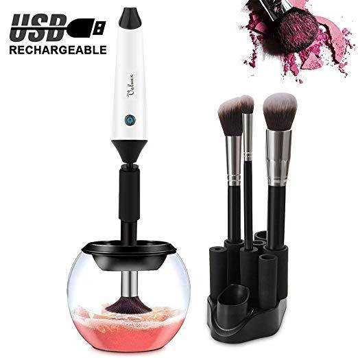 Makeup Brush Cleaner, Voluex Rechargeable Electric Makeup Brush Cleaner and Dryer Machine with USB Charging Station, Clean and Dry All Sizes Makeup Brushes in Seconds - NORTH FIRST PLUS, LLC