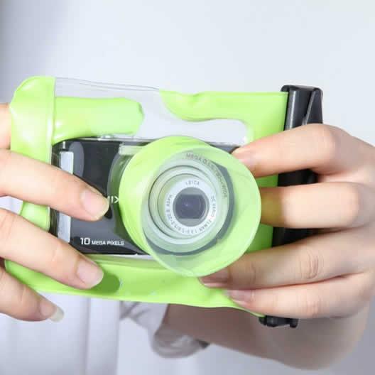 Digital Camera Waterproof Case. Let it snow! You can still be out there and take memorable pictures