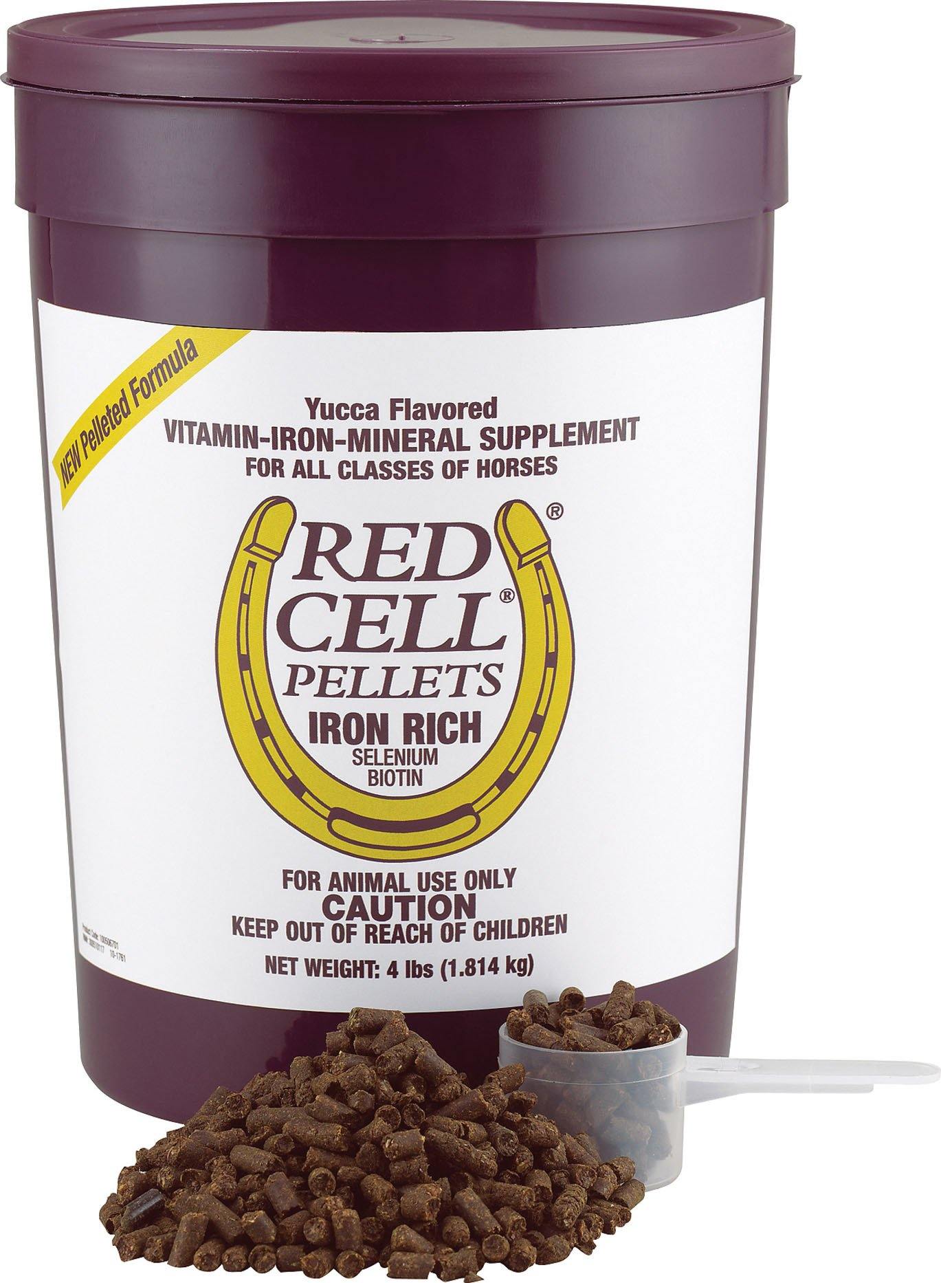 Red Cell Pellet Iron Supplement For Horses - NORTH FIRST PLUS, LLC