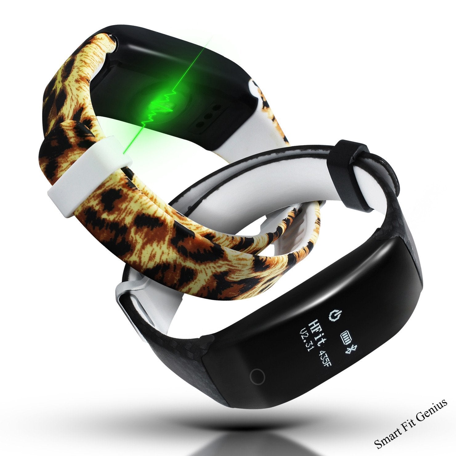 Smart Fit Genius Waterproof Real Time Heart Rate and Activity Monitor Watch