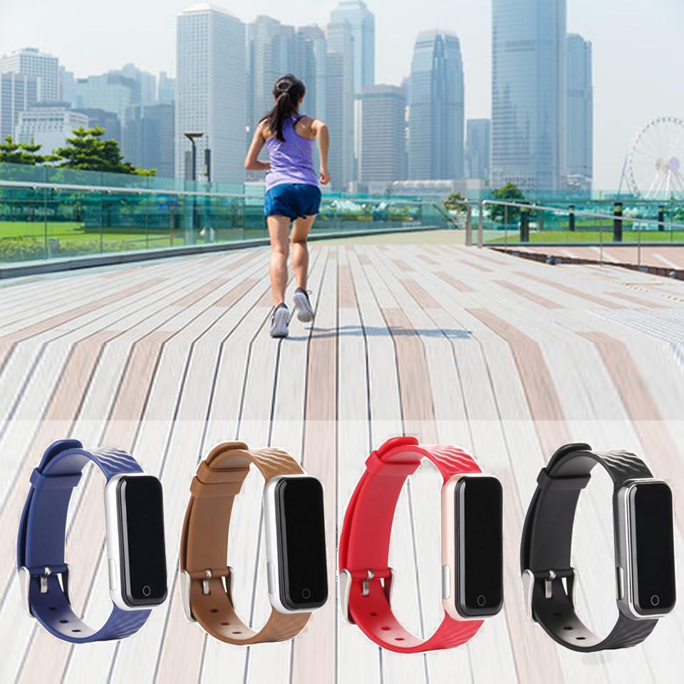 Slim Fit Smart Watch and Heart Rate and Activity Monitor