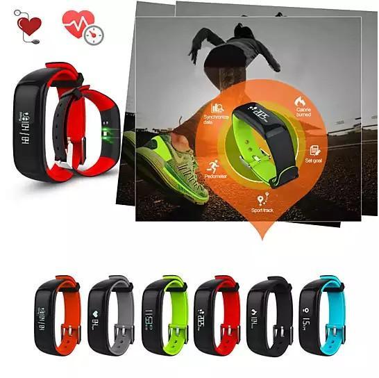 HealthSmart Fitness Band - Measure Heart Rate, Blood Pressure, Activity and More