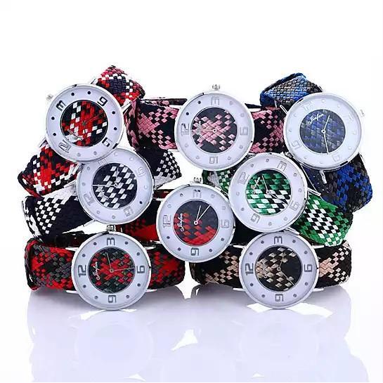 Friendship Watch With Sporty Belt And Quartz Movement