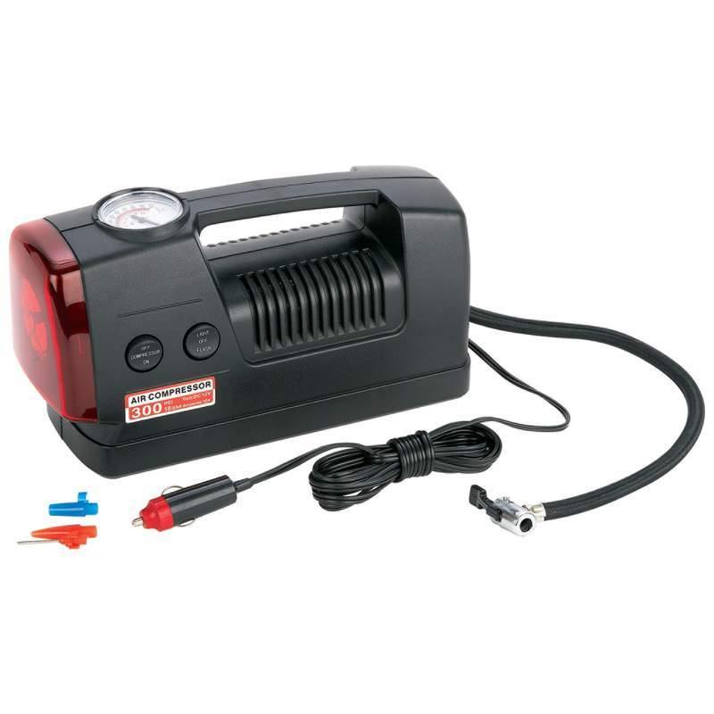 3-in-1 300psi Air Compressor and Flashlight - NORTH FIRST PLUS, LLC