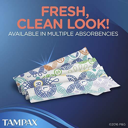 Tampax Pearl Tampons with Plastic Applicator, Super Absorbency - NORTH FIRST PLUS, LLC