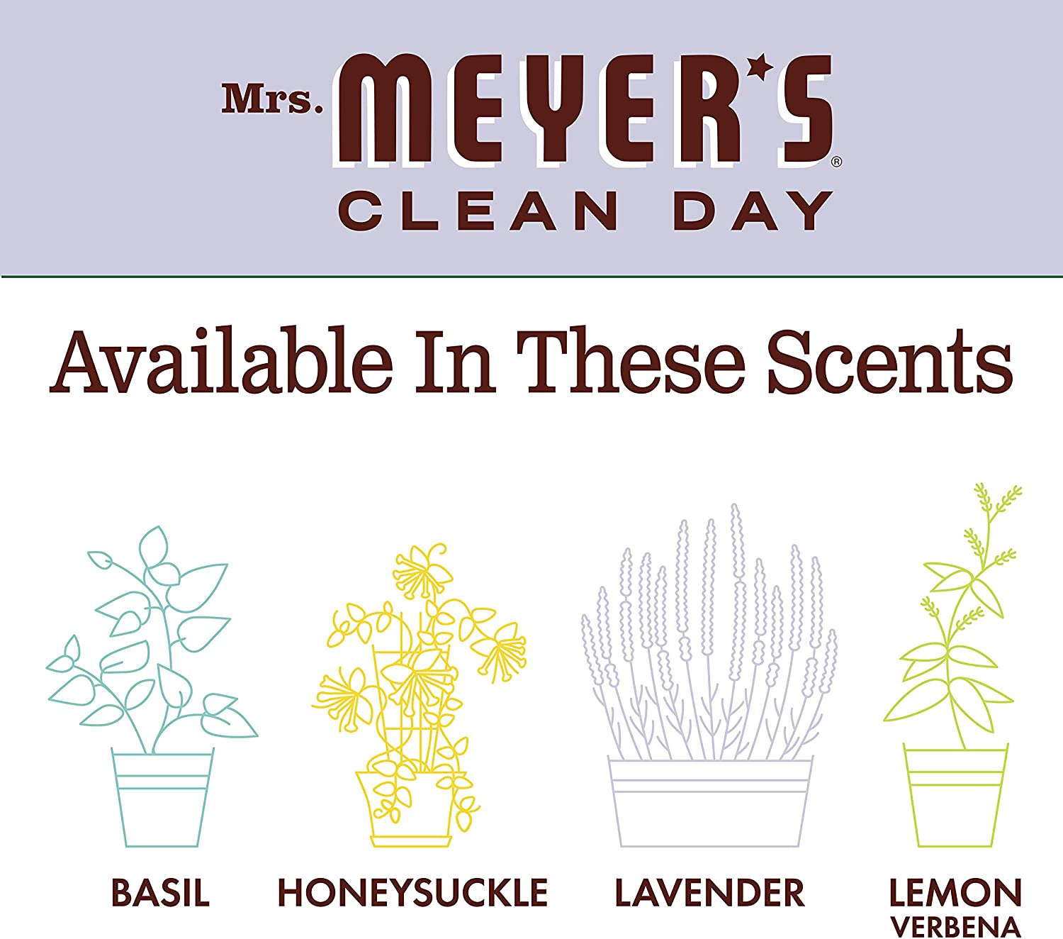 Mrs.MEYER'S® CLEAN DAY Lavender Laundry Scent Booster, 18 oz / 510 g