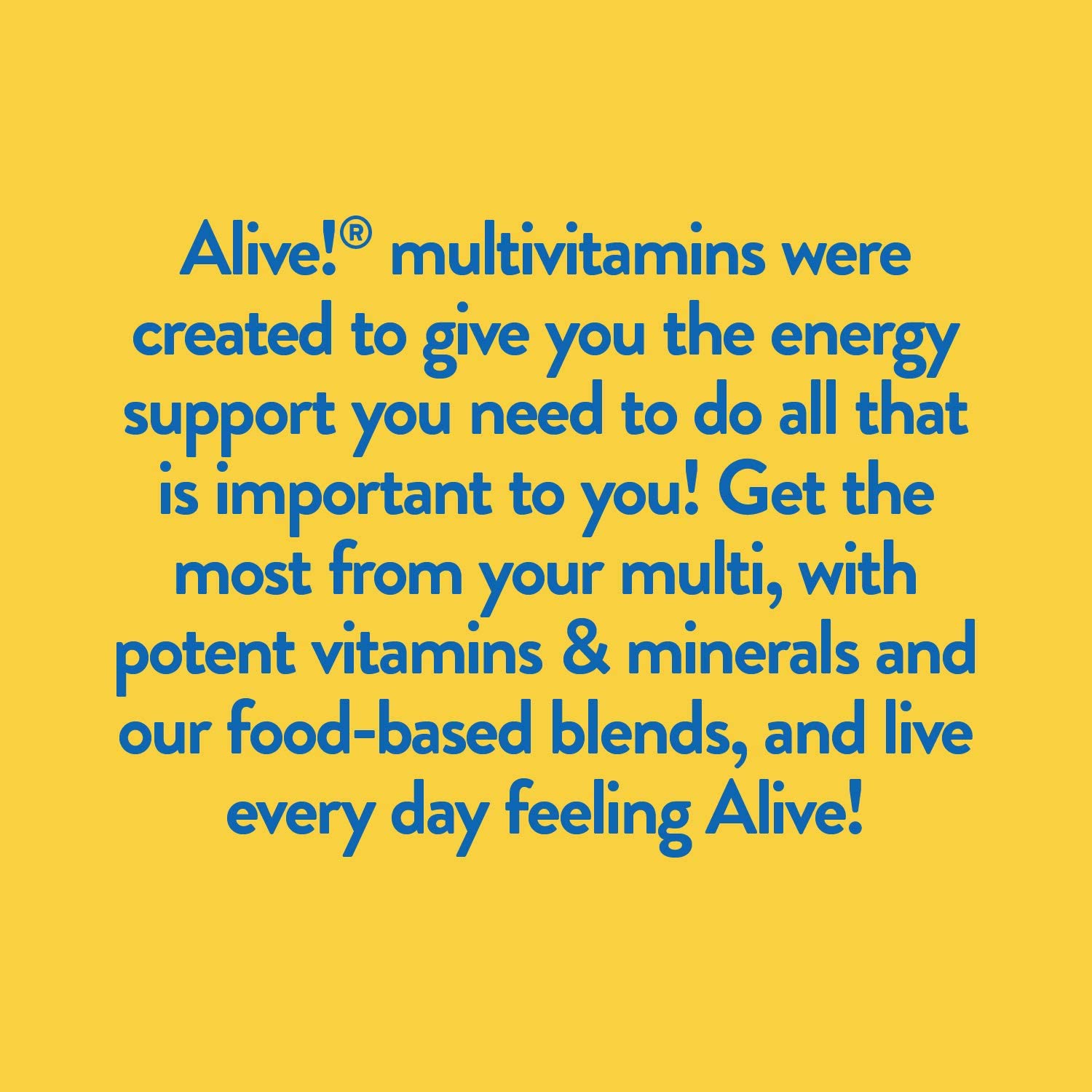 NATURE'S WAY® Alive!® Men’s Energy Multivitamin, 60 Capsules