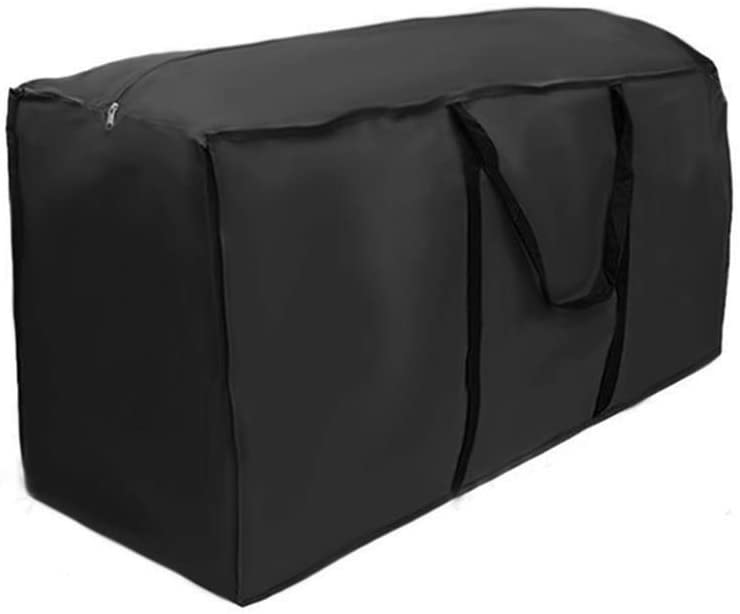 HARUPINK Garden Furniture Cushion Storage Bag Black, 68" x 30" x 20"