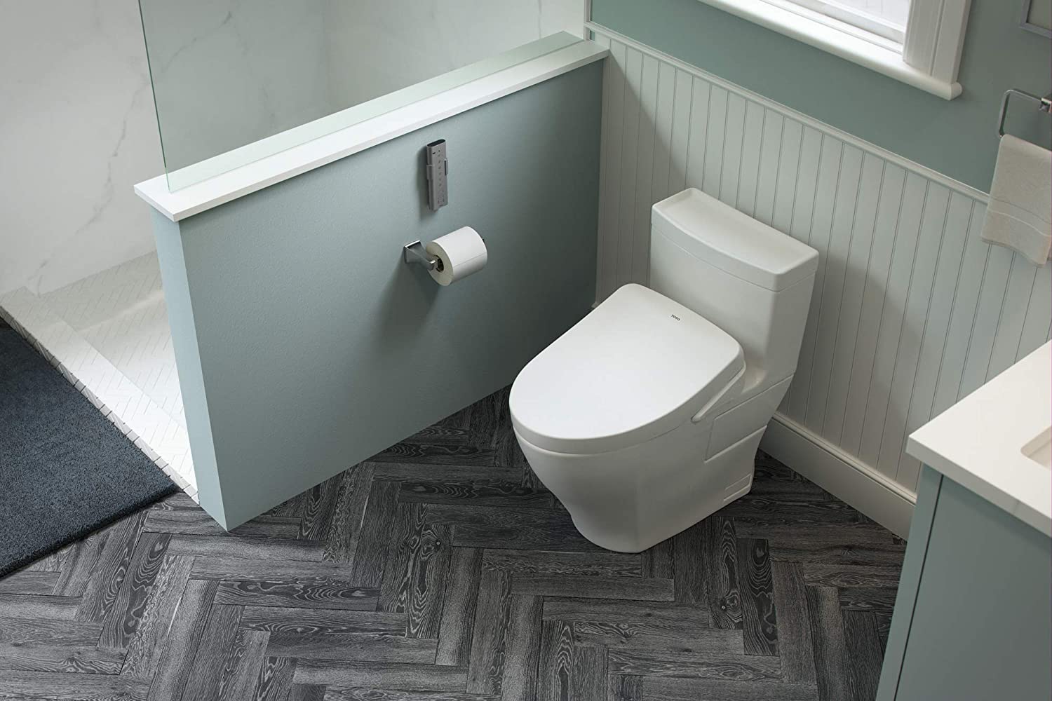 TOTO WASHLET® S550E - CONTEMPORARY - ELONGATED WITH EWATER+