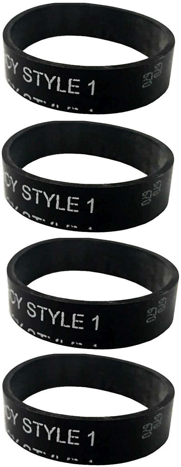 3157260001 Style 1 Belts for Dirt Devil, 4-Pack