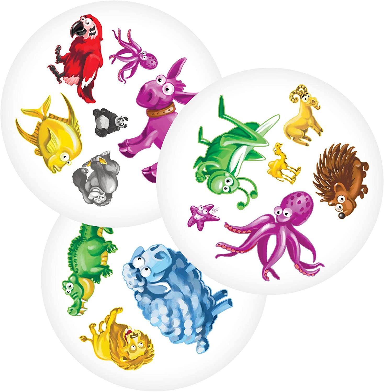 ZYGOMATIC Spot It™ Card Game: Junior Animals