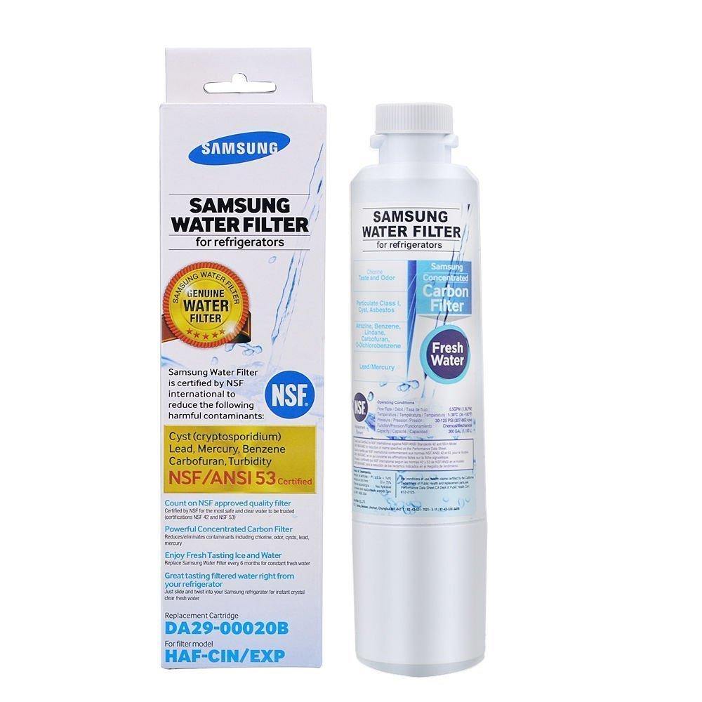 Samsung Hafcin DA29-00020B HAF-CIN/EXP Fresh Refridgerator Water Filter (1pack), White - NORTH FIRST PLUS, LLC