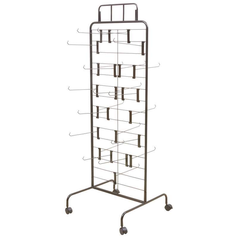Multi-Level 2-Sided Peg Hook Display