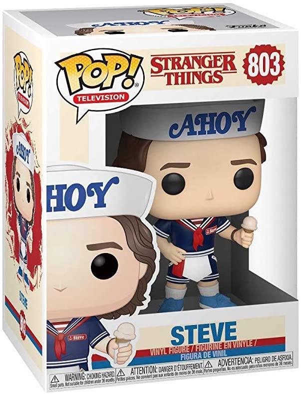 POP!® TV: Stranger Things- Steve w/ Ice Cream Vinyl Figure