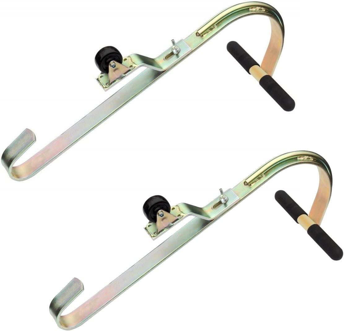 TIE DOWN 65005 Ladder Hook with Wheel, 2-Pack