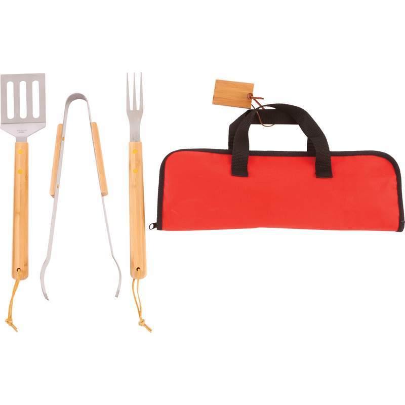4pc Stainless Steel Barbeque Tool Set - NORTH FIRST PLUS, LLC