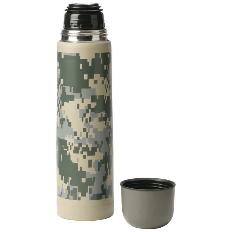 25oz (.74L) Double Wall Bottle with Digital Camo - NORTH FIRST PLUS, LLC