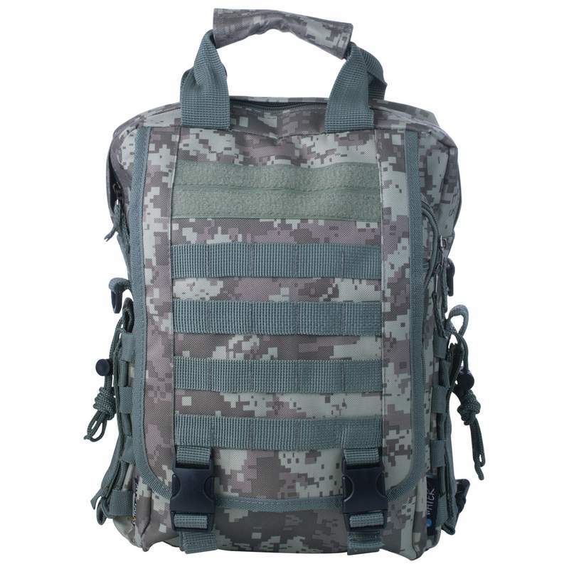 Digital Camo Water-Resistant Heavy-Duty Tactical Backpack