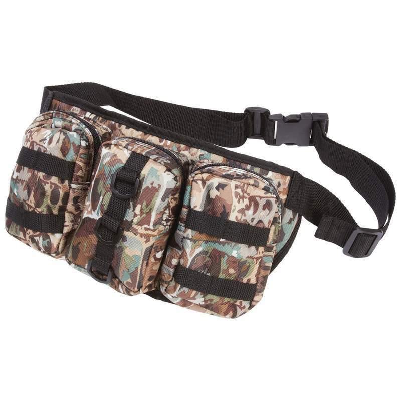 13" Camo Waist Bag - NORTH FIRST PLUS, LLC