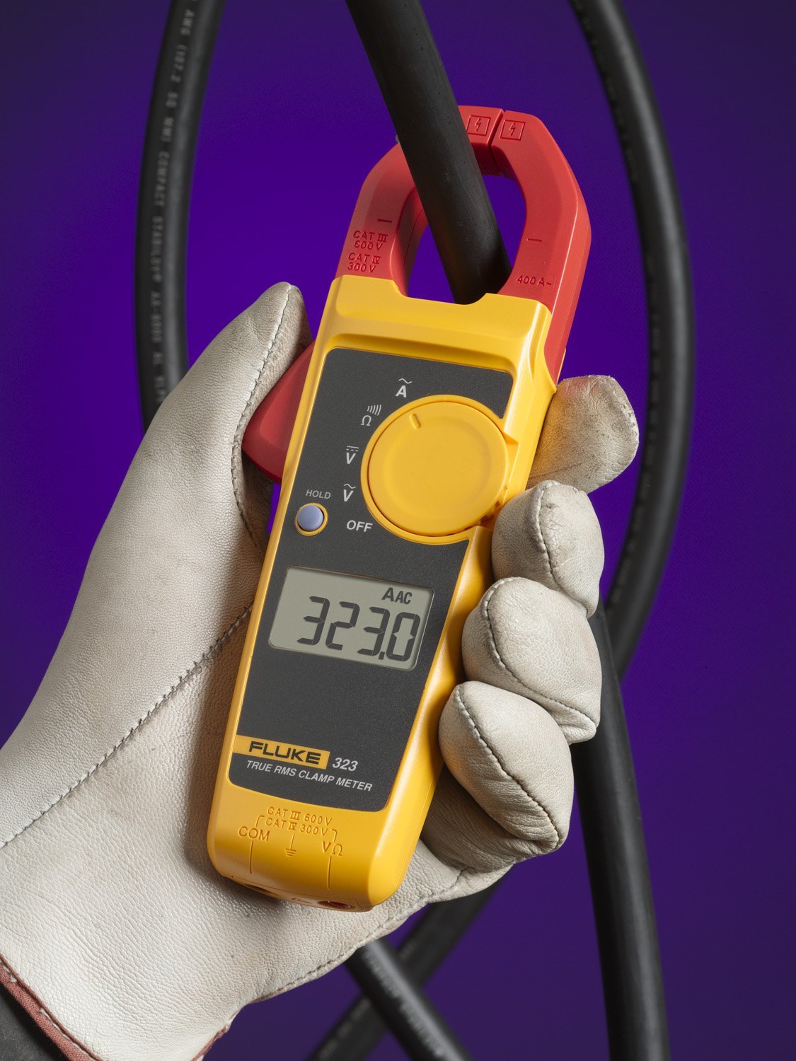 Fluke® 323 True RMS Clamp Meter
