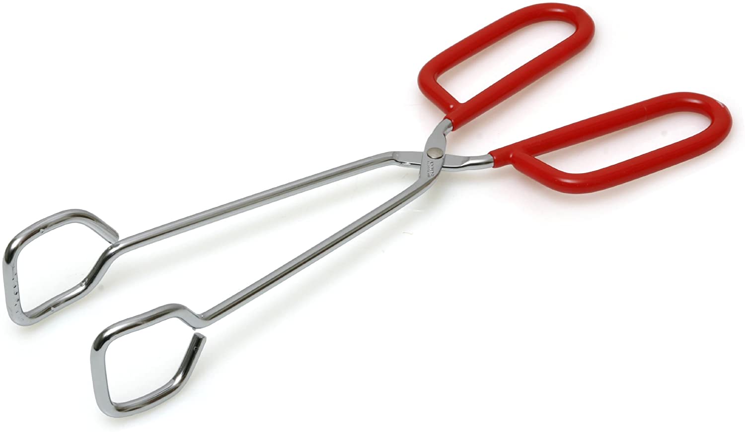 Roots & Branches 10" Kitchen Tongs, Red