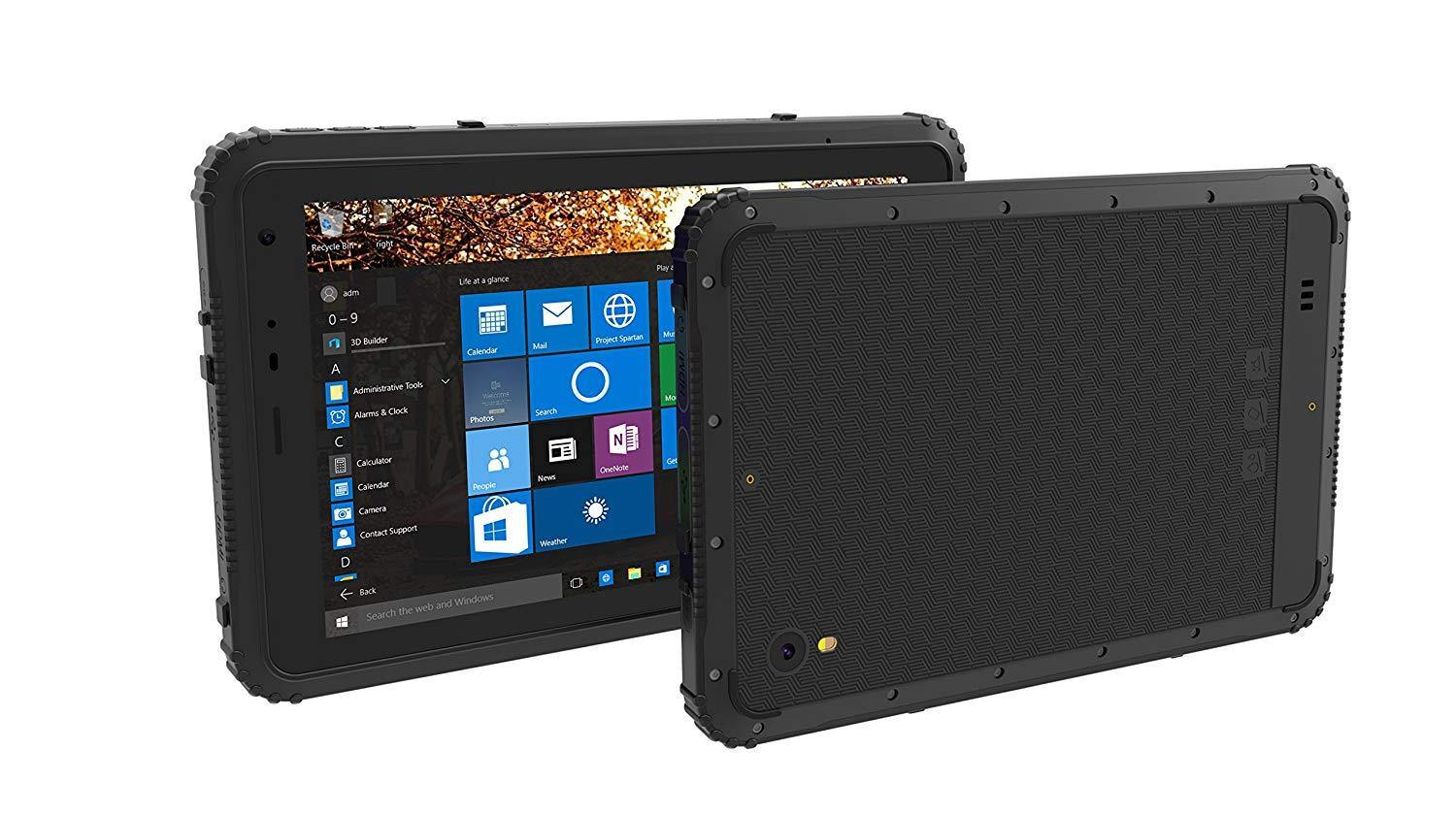 Vanquisher 8-Inch Ultra Rugged Tablet PC, Windows 10 PRO  Intel Quad Core CPU  GPS GNSS  Gorilla Glass Panel  IP67 Waterproof, For Enterprise Mobile Work - NORTH FIRST PLUS, LLC