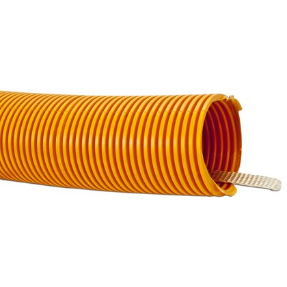 Riser-Gard Corrugated Flexible Conduit w/ Tape, 2", Orange, 2800'