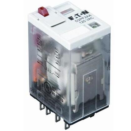 General Purpose Relay, 8 Blade, DPDT, 120V AC