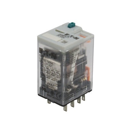 General Purpose Relay, 14 Blade, 4PDT, 24V DC