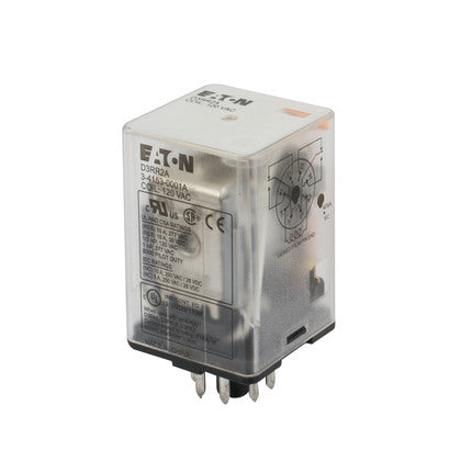 ICE CUBE RELAY, DPDT, OCTAL BASE, 10A, 120VAC COIL