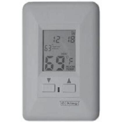 Thermostat, Programmable, Single Pole, 22A, 240V, Wall Mount