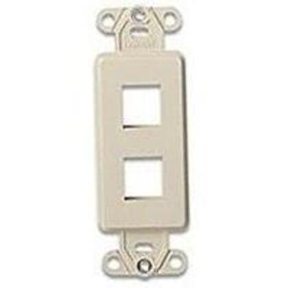 Ivory 2-Port Multimedia Decora Insert