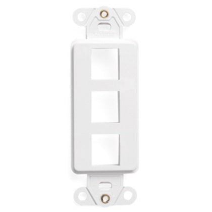 Multimedia Deora Insert, 3-Port, White