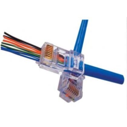 Modular Plug, EZ-RJ45 Cat 5e (100PK)
