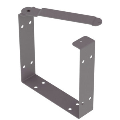 Wireway Connector, Type 1, Lay-In, 6" x 6", Steel, Gray